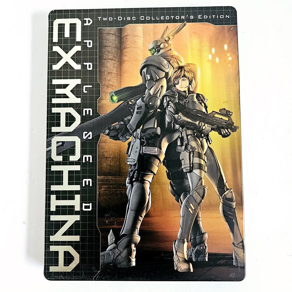 Appleseed Ex Machina DVD Set 2-Disc Collectors Edition Japanese Animated Sci-Fi